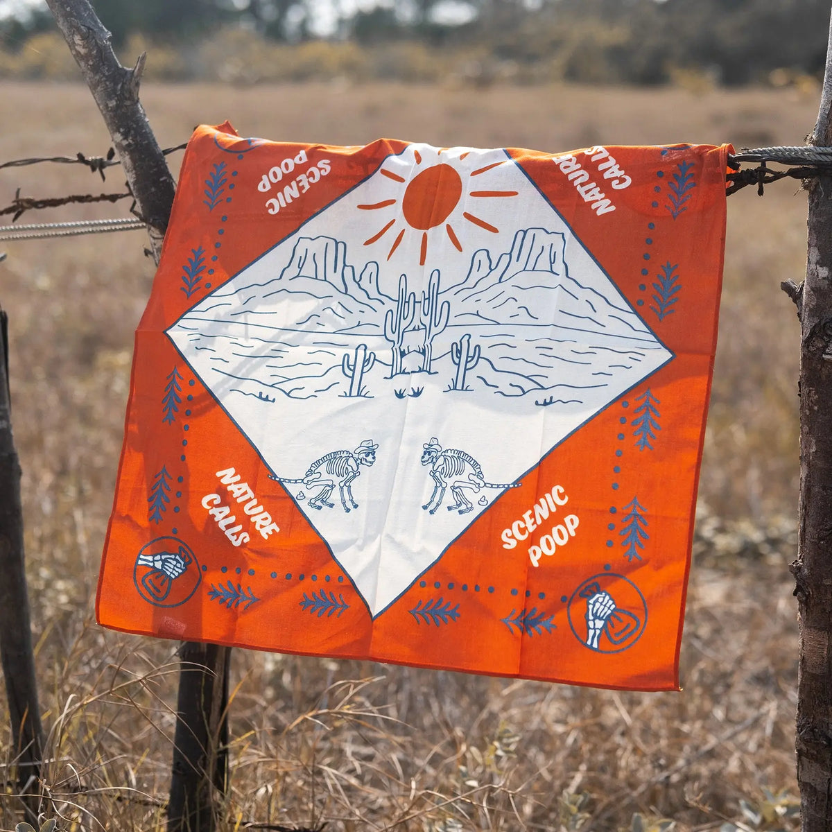 Scenic Poop Hundehalstuch Mezkui